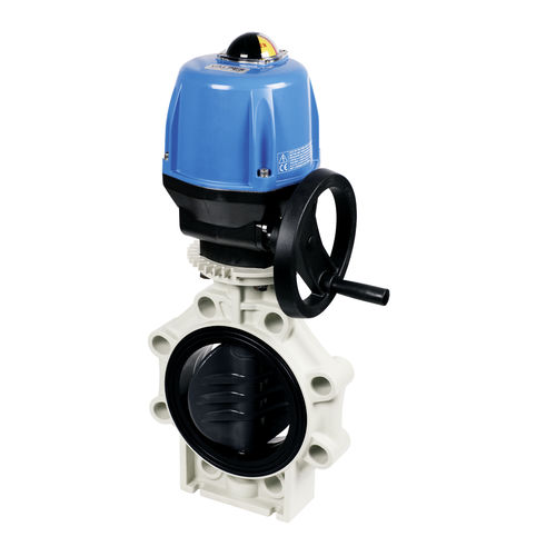 Absperrklappe - K4 - Praher Plastics Austria GmbH - elektrisch betrieben / Flansch / IP65
