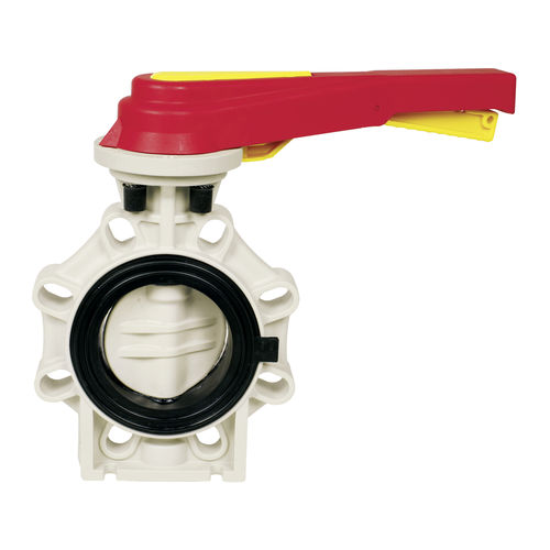 Absperrklappe - K4  - Praher Plastics Austria GmbH - manuell / für Wasser / Flansch