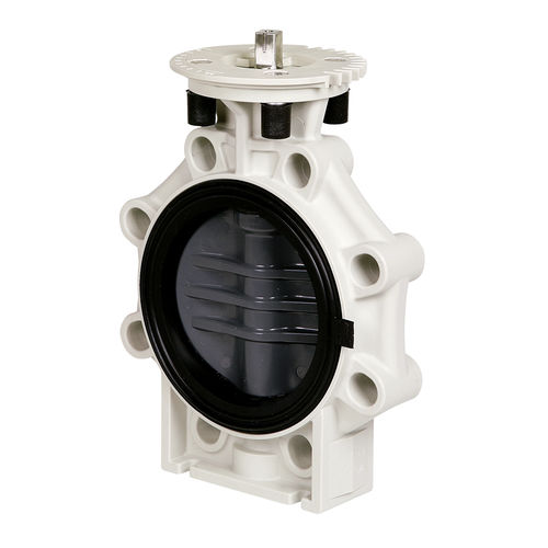 Absperrklappe - K4 - Praher Plastics Austria GmbH - pneumatisch / elektrisch / Flansch