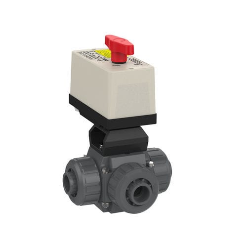 Kugelventil - S4 - Praher Plastics Austria GmbH - elektrisch betätigt / für Trinkwasser / Flansch