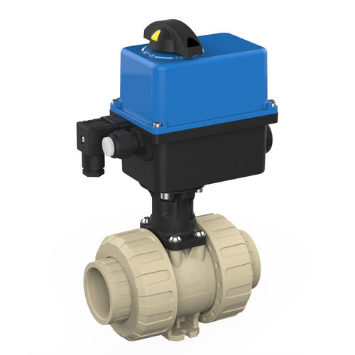 Kugelventil - M1  - Praher Plastics Austria GmbH - elektrisch betrieben / für Trinkwasser / Flansch