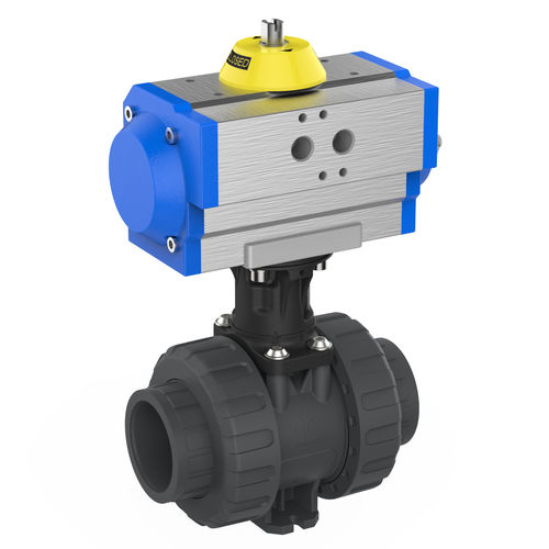 Kugelventil - M1  - Praher Plastics Austria GmbH - pneumatisch gesteuert / für Trinkwasser / Flansch