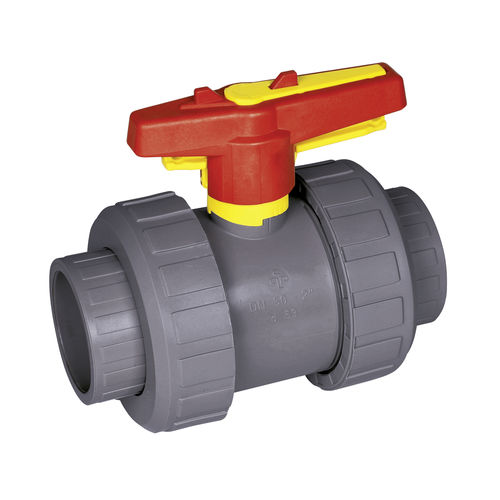 Kugelventil - S4  - Praher Plastics Austria GmbH - Hebel / für Trinkwasser / Flansch