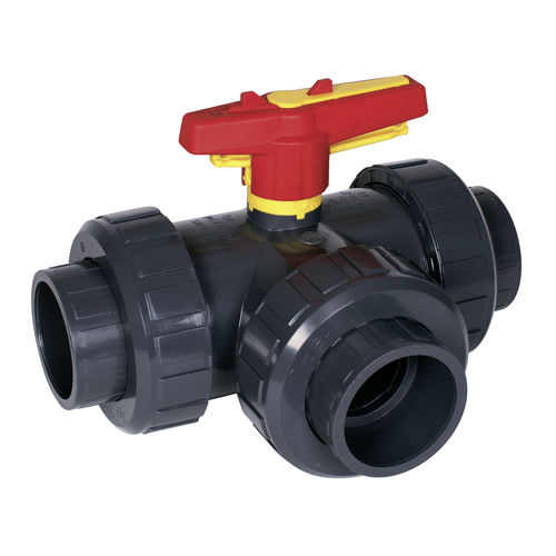 Kugelventil - S4  - Praher Plastics Austria GmbH - manuell / für Trinkwasser / Flansch