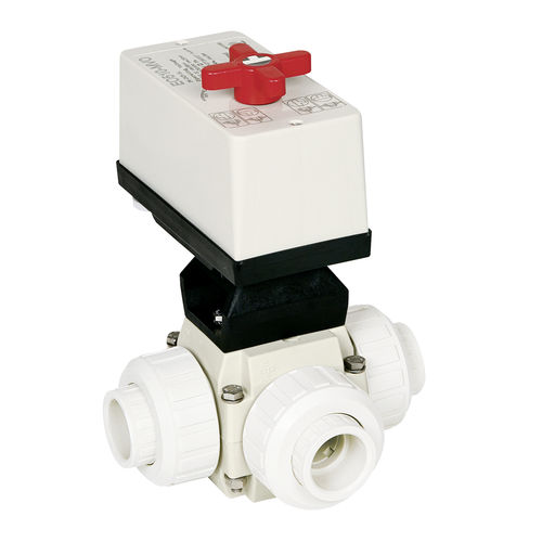 Kugelventil - S4  - Praher Plastics Austria GmbH - elektrisch betrieben / für Trinkwasser / Flansch