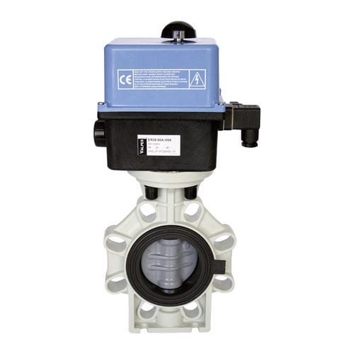 Absperrklappe - K4  - Praher Plastics Austria GmbH - elektrisch betrieben / für Trinkwasser / Lug-Typ