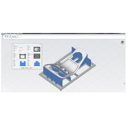 CAD/CAM-Software - IGEMS 3D5X - Water Jet Sweden AB - CAD / Ausgabe / Schneid