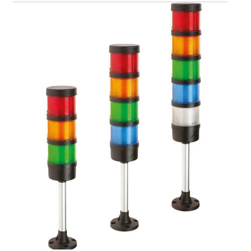 LED-Signalsäule - DTS-LED 70 LC series  - DETAS - Permanent / 5-Farben / IP53