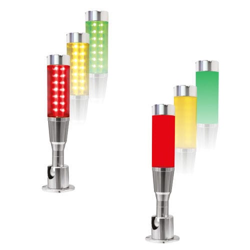 LED-Signalsäule - DTS-LED 50 MULTI BAT series - DETAS - Permanent / 3-Farben