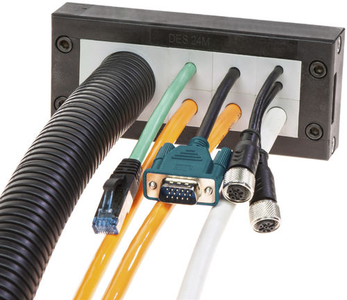 Modular-Kabeleinführung - DES 24M - DETAS - IP54 / für Schaltschrank / für Kabel