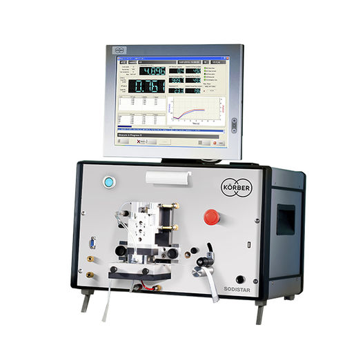 Messsystem für Zigarettenpapier - Sodistar - Körber Technologies GmbH - mit Diffusionsmessgerät
