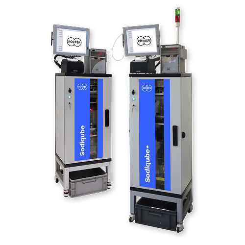 Druckprüfstand - Sodiqube - Körber Technologies GmbH - Gewicht / Multiparameter / automatisiert