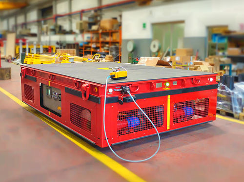 Batteriebetriebener selbstfahrender Wagen - OMNI DR - ATEX/IECEx - MORELLO GIOVANNI S.r.l. - 2-Achsen / für schwere Lasten / modular