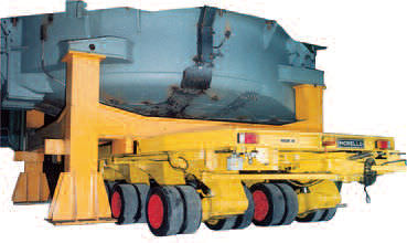 Plattformanhänger - 10.6 x 3.85 x 1.25 m | VCP4 E 240/5 - MORELLO GIOVANNI S.r.l. - für Industriematerial / mehr als 6 Achsen / angehängt
