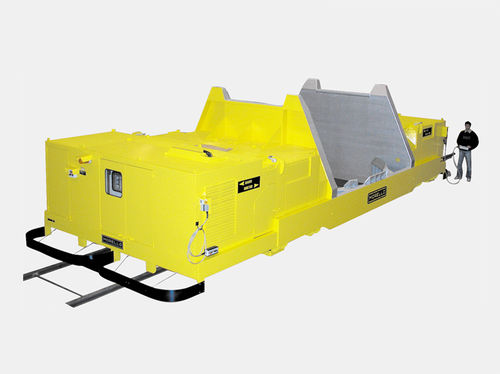 Schienenmontierter Wagen - max. 250 t | SBG 8R 250/8 - MORELLO GIOVANNI S.r.l. - automatisch