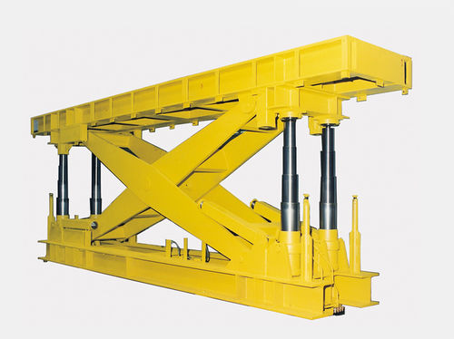 Scherenhubtisch - PE 30/X - MORELLO GIOVANNI S.r.l. - hydraulisch / festinstalliert / für schwere Lasten