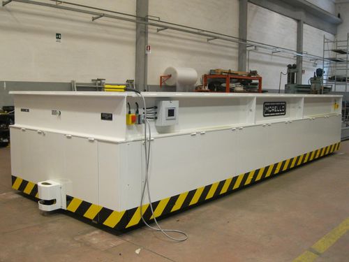 Schienenmontierter Wagen - 220 t - MORELLO GIOVANNI S.r.l. - automatisch