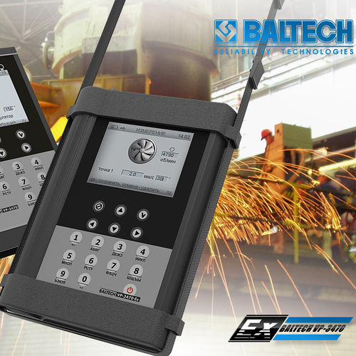 Schwingungsmessgerät für Maschinenüberwachung - BALTECH VP-3470-Ex - BALTECH GmbH - ex-geschützt