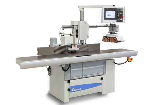 Kombinierte Fräse und Formatkreissäge / mit fester Spindel - F90-180 - Casolin - für Holz / Schutz