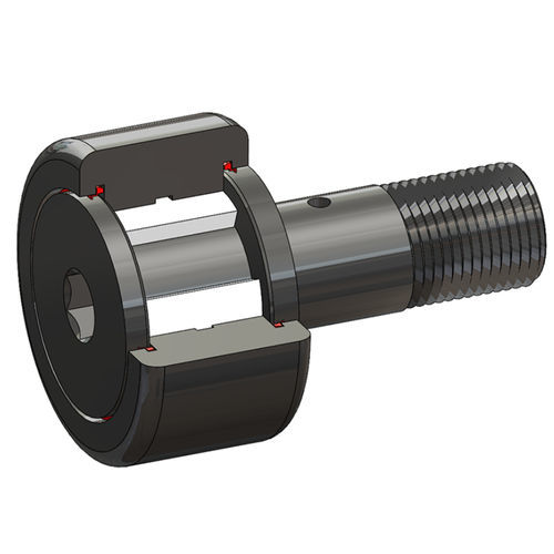 Kurvenrolle mit Nadel-Radialrollenlager - BCR series - ACCURATE BUSHING - Typ Schraubendreher / Sechskant / Bolzen