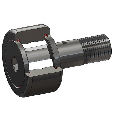 Kurvenrolle mit Nadel-Radialrollenlager - BCR-XB series - ACCURATE BUSHING - Sechskant / Bolzen / Kunststoff