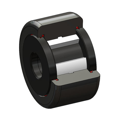 Kurvenrolle mit Nadel-Radialrollenlager - BYR series - ACCURATE BUSHING - Kunststoff