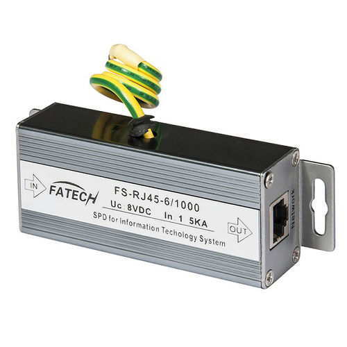 Überspannungsableiter Typ 1 - FS-RJ45-6/1000 - FATECH ELECTRONIC (FOSHAN) CO., LTD - für Datenübertragungs und Telekommunikationsleitungen / Fernmeldetechnik / RJ45