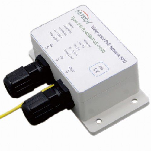 Überspannungsableiter Typ 2 - FS-RJ45W/PoE-1000 - FATECH ELECTRONIC (FOSHAN) CO., LTD - für Außenbereich / für Stromnetz / für Rechnernetzwerk