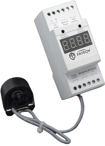 Digitaler Blitzeinschlagzähler - FLRC-D - FATECH ELECTRONIC (FOSHAN) CO., LTD - elektronisch / für DIN-Schiene