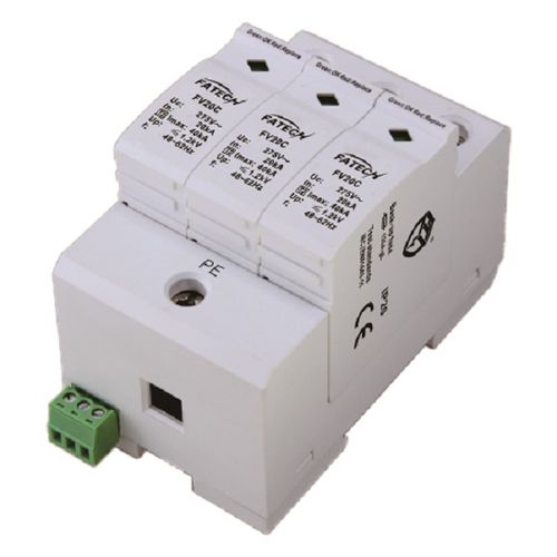 Überspannungsableiter Typ 2 - FV20C/3-385S - FATECH ELECTRONIC (FOSHAN) CO., LTD - Klasse II / zur Fernanzeige / für Stromversorgung
