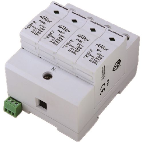 Überspannungsableiter Typ 2 - FV30C/3+NPE- 150S - FATECH ELECTRONIC (FOSHAN) CO., LTD - Klasse II / zur Fernanzeige / für Stromversorgung