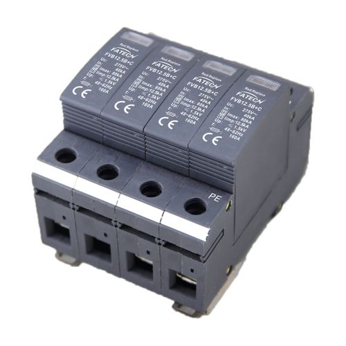 Überspannungsableiter Typ 1 - FVB12.5B+C/4-XXX S series - FATECH ELECTRONIC (FOSHAN) CO., LTD - Typ 2 / zur Fernanzeige / für Stromversorgung