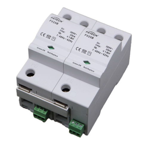 Überspannungsableiter / Klasse III - FV25B/1+NPE-xxx S - FATECH ELECTRONIC (FOSHAN) CO., LTD - Typ 1+2 / zur Fernanzeige / für Photovoltaikanlage
