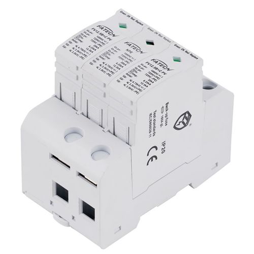Überspannungsableiter Typ 1+2 - FV12.5B+C/2+NPE-1000PVNS - FATECH ELECTRONIC (FOSHAN) CO., LTD - für Photovoltaikanlage / steckbar / DC
