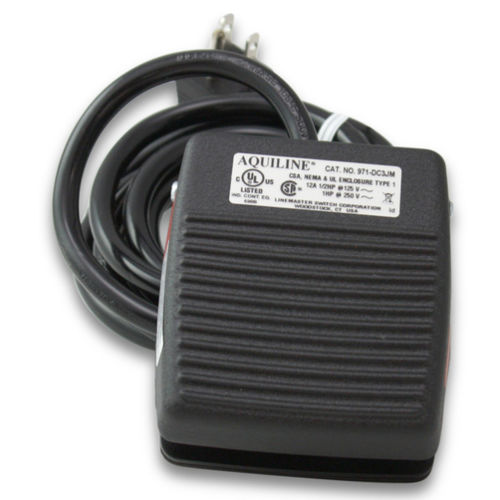 Steuerungs-Fußschalter - 971-DC3JM - Linemaster - Sicherheit / elektrisch / DPDT