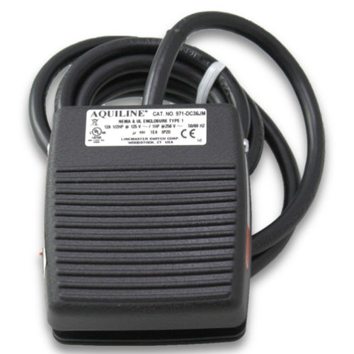 Steuerungs-Fußschalter - 971-DC36JM - Linemaster - Sicherheit / elektrisch / DPDT