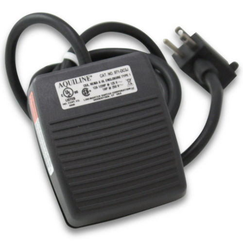 Steuerungs-Fußschalter - 971-DC3J - Linemaster - Sicherheit / elektrisch / 1 Pedal