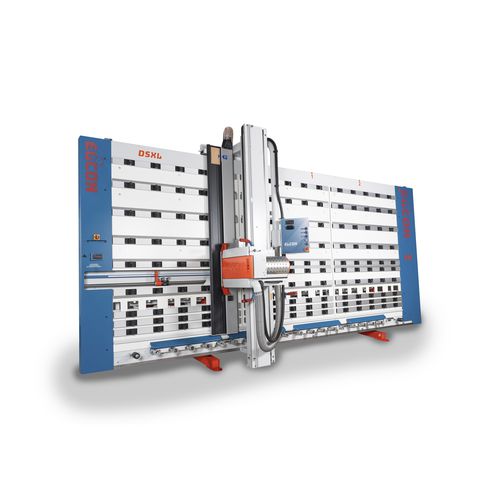 Paneelsäge - DSXE-L - Elcon Sawing Technology - vertikal / für Aluminium / Holz