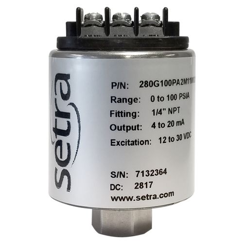 Absolutdrucksensor - 280G - SETRA - Thermo / analog / Edelstahl