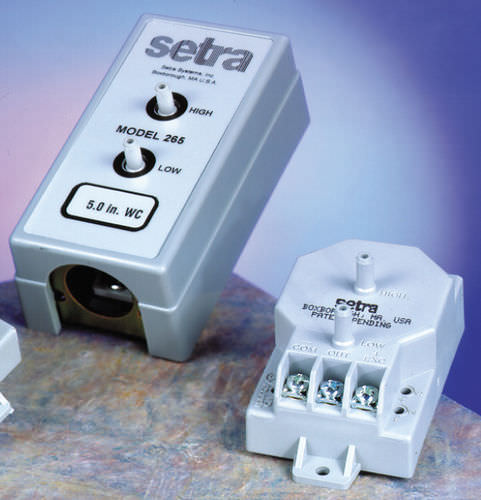 Differenzdruckaufnehmer - 265  - SETRA - Membran / analog / für HVAC-Systeme