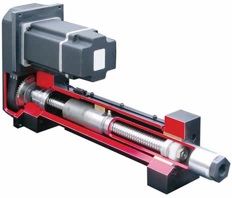 Elektrischer Antrieb - Kuroda Jena Tec Holdings Ltd - linear / Kugelgewindespindel / mit parallel angeordnetem Motor