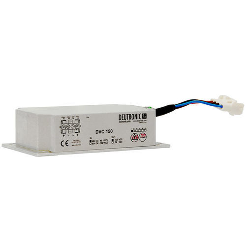 Gesteuerter DC/DC-Wandler - DVC150 series - DEUTRONIC - galvanisch getrennt / in Metallgehäuse / für die Bahntechnik