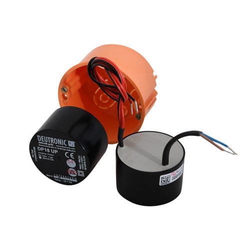 Verkapselte Stromversorgung - DP18UP series - DEUTRONIC - AC/DC / gesteuert / für LED-Beleuchtung