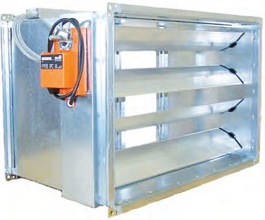 Stellluftklappe - RAQ - ROCCHEGGIANI - automatisch / rechteckig