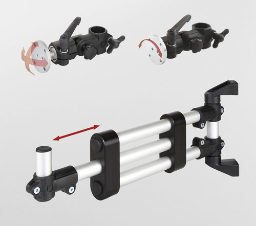 Tragarmsystem für Flachbildschirm - RK Rose+Krieger GmbH - Aluminium / Geräte / für Schalttafel