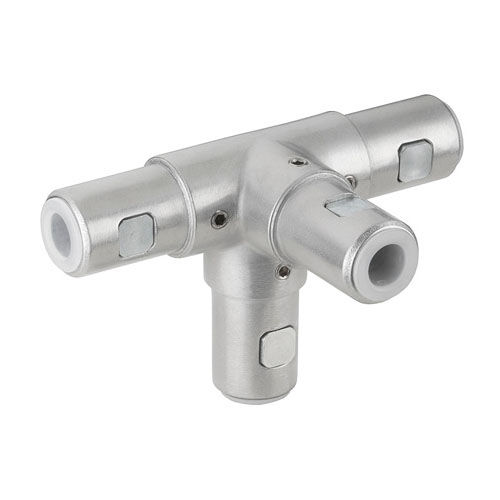 Rohrverbinder für Geländer - ITAS WITE 40 - RK Rose+Krieger GmbH - rund / T / Aluminiumguss