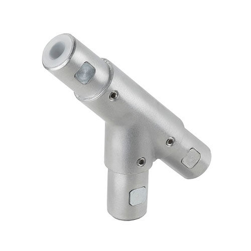 Rohrverbinder für Geländer - ITAS WIT 40-45&deg; - RK Rose+Krieger GmbH - T / 45°-Winkel / Aluminiumguss