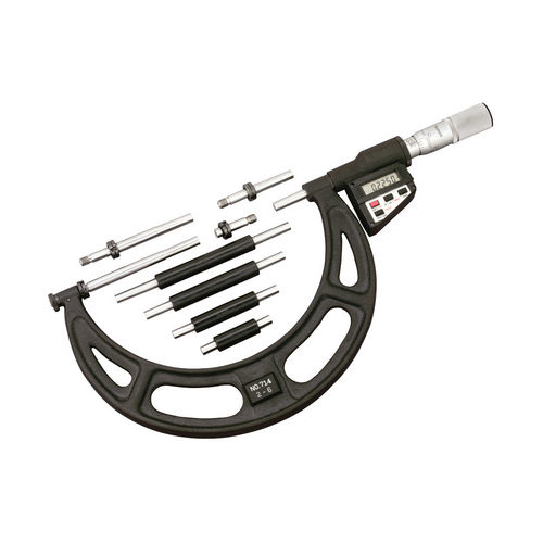 Außenmikrometer - 714 series  - STARRETT - mit Digitalanzeige / mit auswechselbaren Tasten