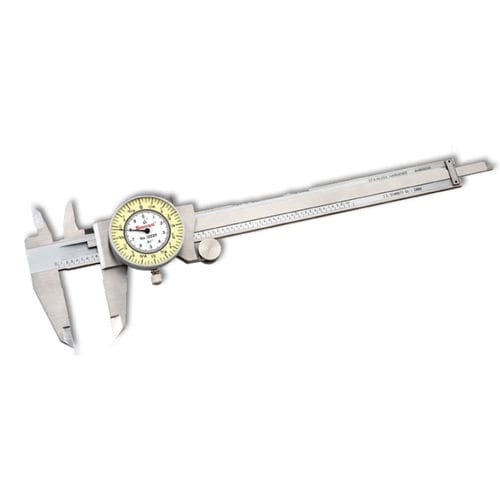 Messschieber mit Zifferblatt-Anzeige - 1202, 120 series - STARRETT - Edelstahl