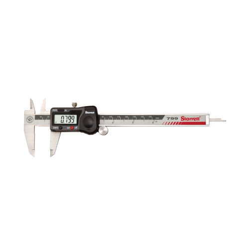 Messschieber mit Digitalanzeige - 799, 798 series - STARRETT - Edelstahl / großformatig